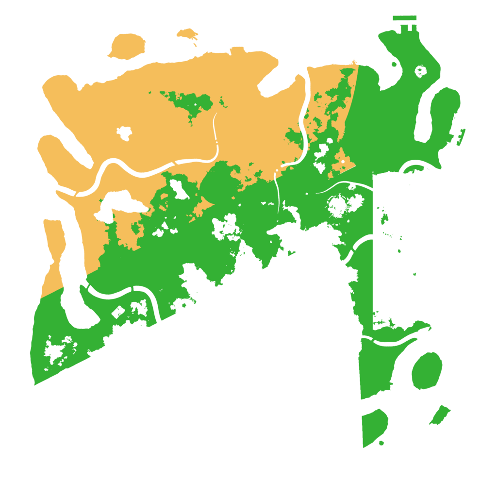 Biome Rust Map: Procedural Map, Size: 4250, Seed: 236211009