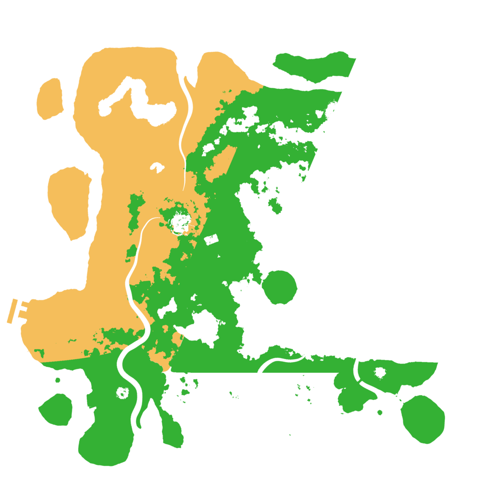 Biome Rust Map: Procedural Map, Size: 4050, Seed: 2022456693