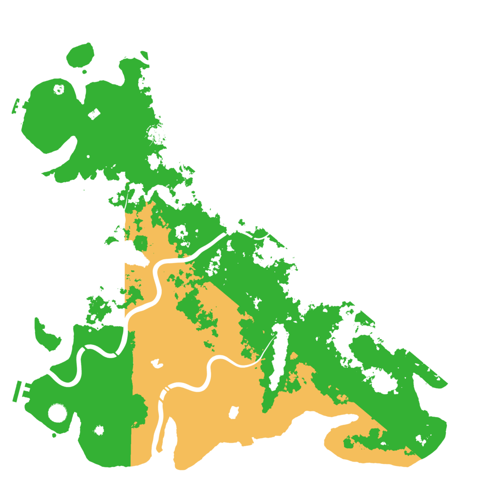 Biome Rust Map: Procedural Map, Size: 4700, Seed: 505232444