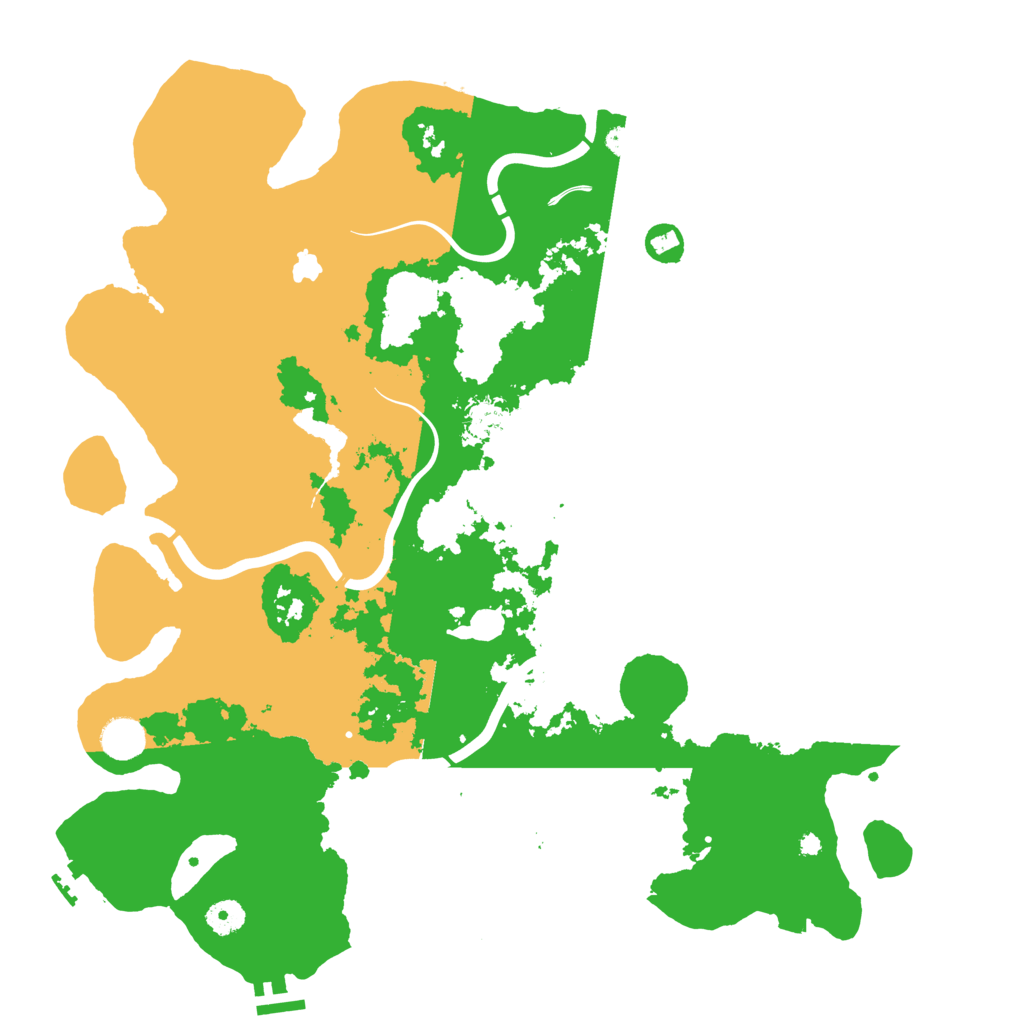 Biome Rust Map: Procedural Map, Size: 4250, Seed: 23790
