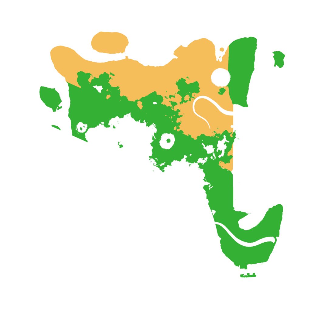 Biome Rust Map: Procedural Map, Size: 3000, Seed: 1562704589