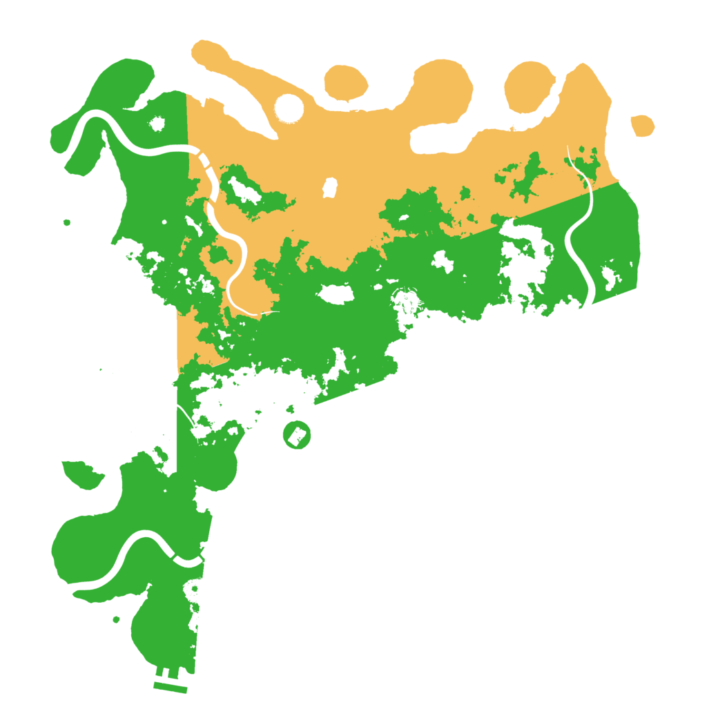 Biome Rust Map: Procedural Map, Size: 4250, Seed: 300932226