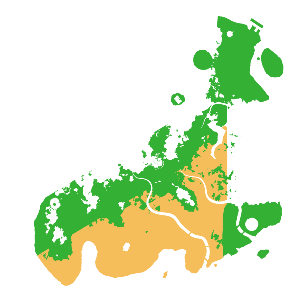 Biome Rust Map: Procedural Map, Size: 4250, Seed: 2831