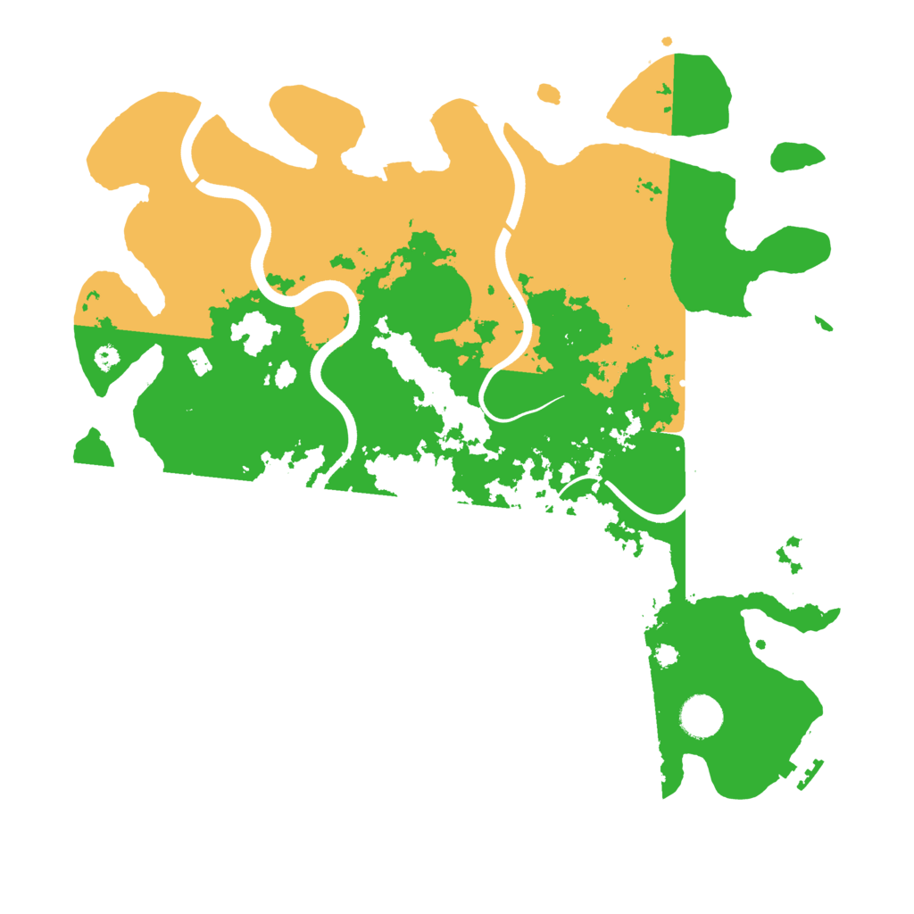 Biome Rust Map: Procedural Map, Size: 3750, Seed: 1052547732