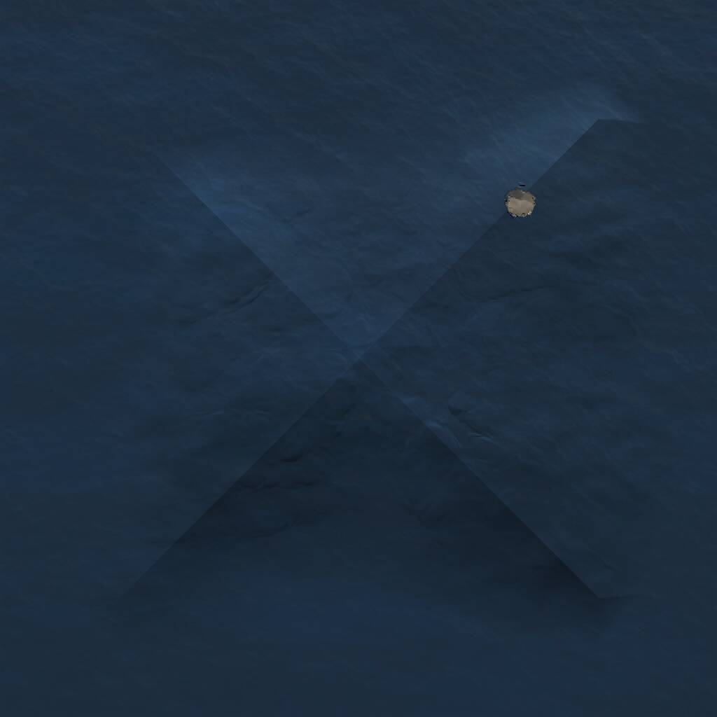 Rust Map: Procedural Map, Size: 1000, Seed: 858296202, 1 Monuments