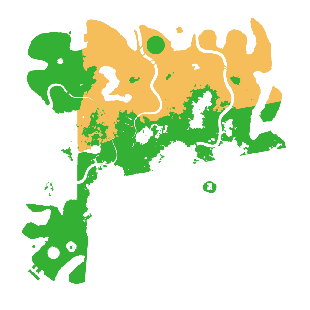 Biome Rust Map: Procedural Map, Size: 4499, Seed: 1671016506
