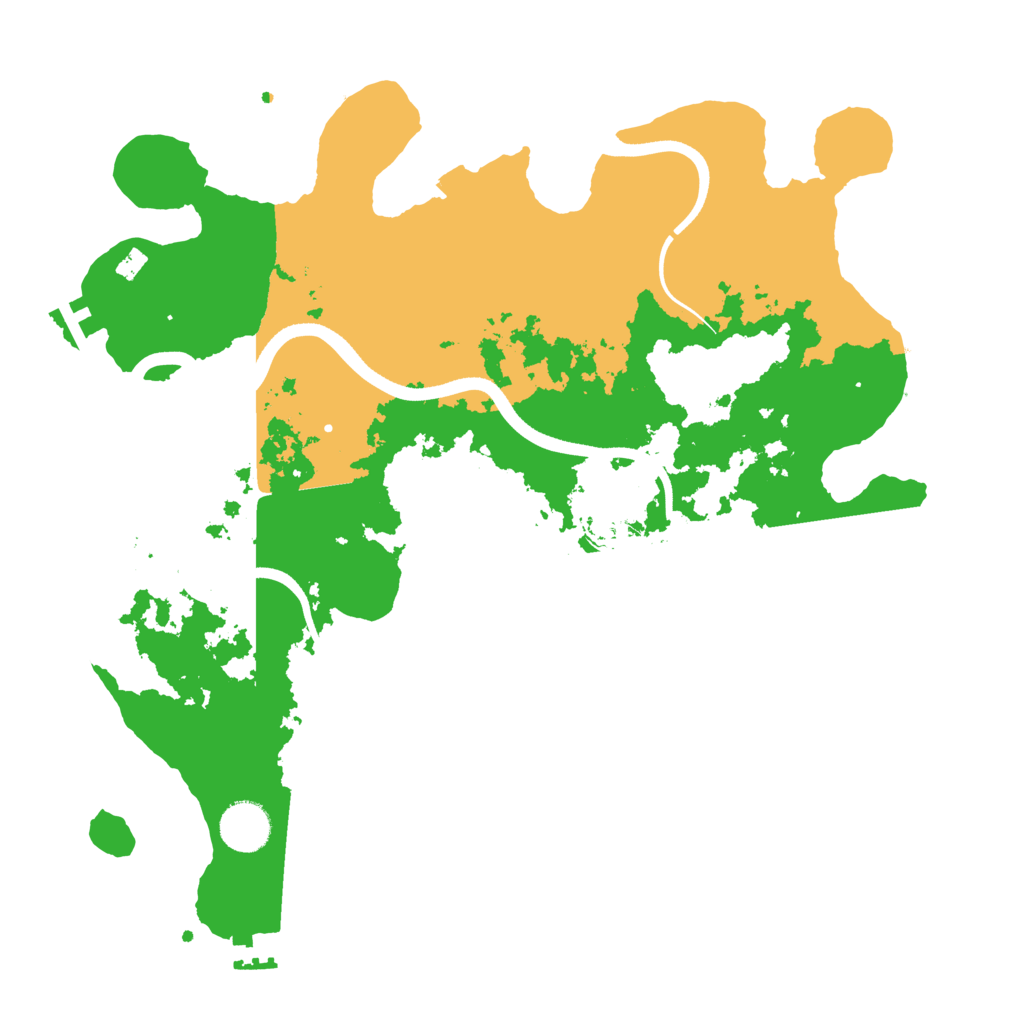 Biome Rust Map: Procedural Map, Size: 3565, Seed: 50000