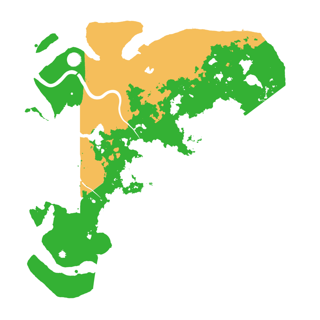 Biome Rust Map: Procedural Map, Size: 4000, Seed: 701118463