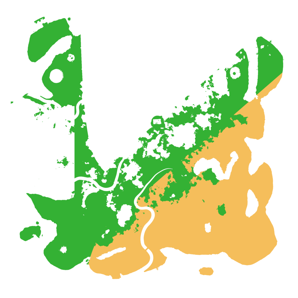 Biome Rust Map: Procedural Map, Size: 4000, Seed: 2020183809