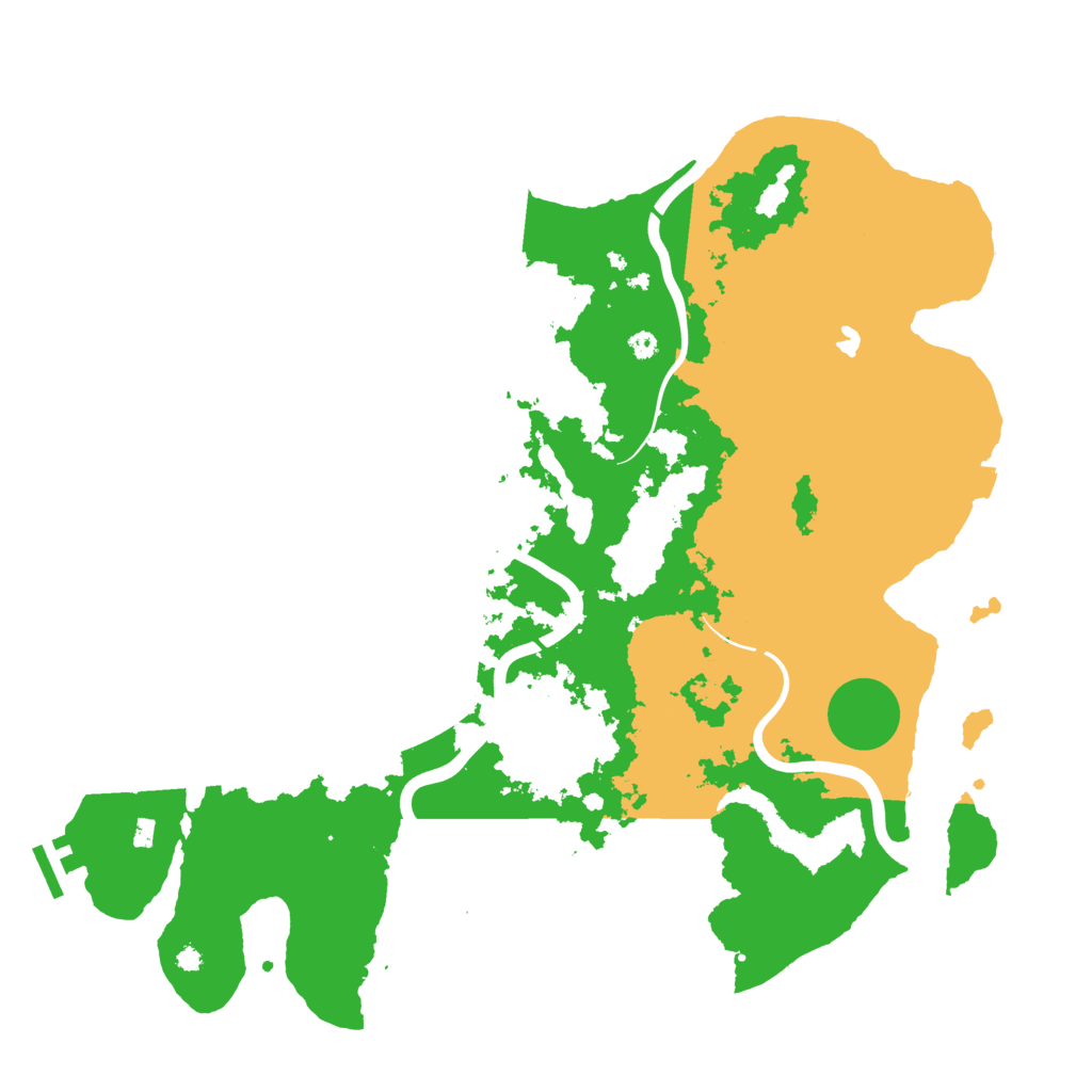 Biome Rust Map: Procedural Map, Size: 4000, Seed: 1014843586