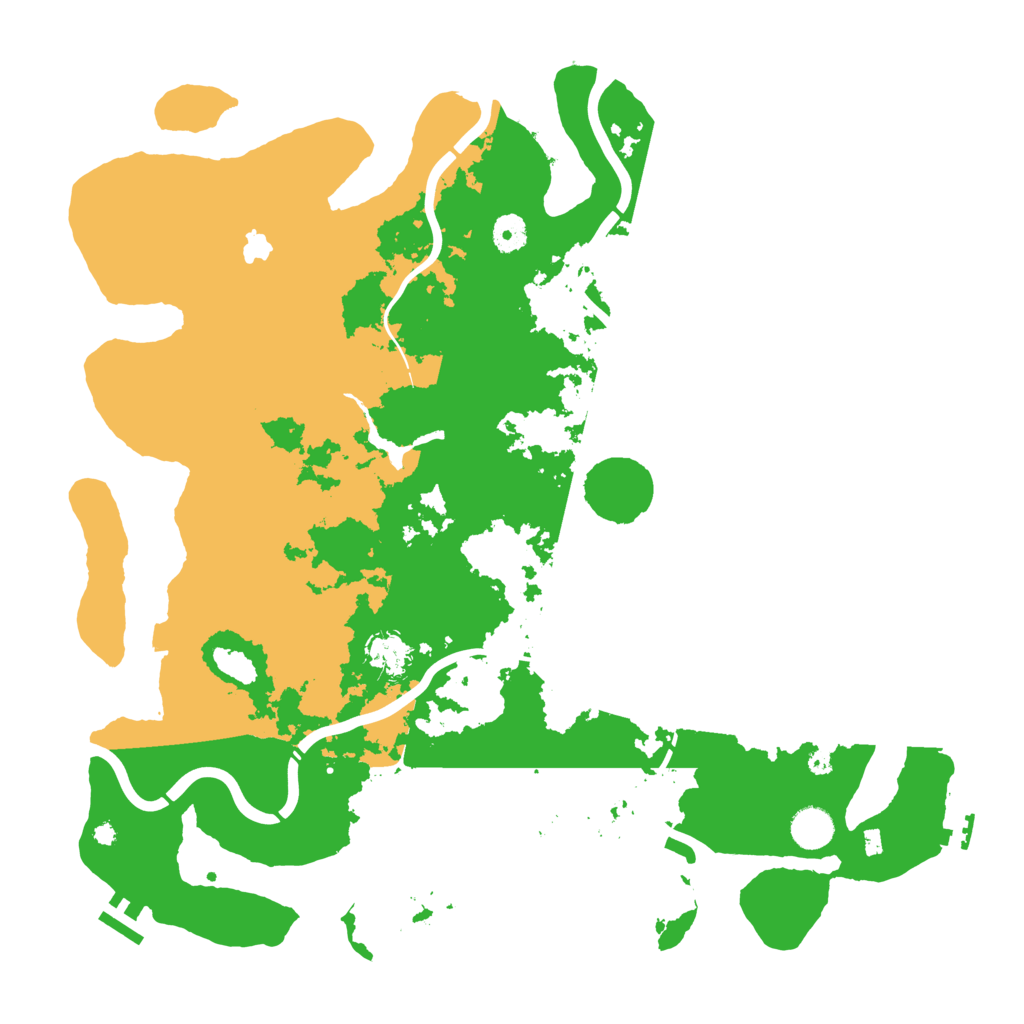 Biome Rust Map: Procedural Map, Size: 4250, Seed: 8383
