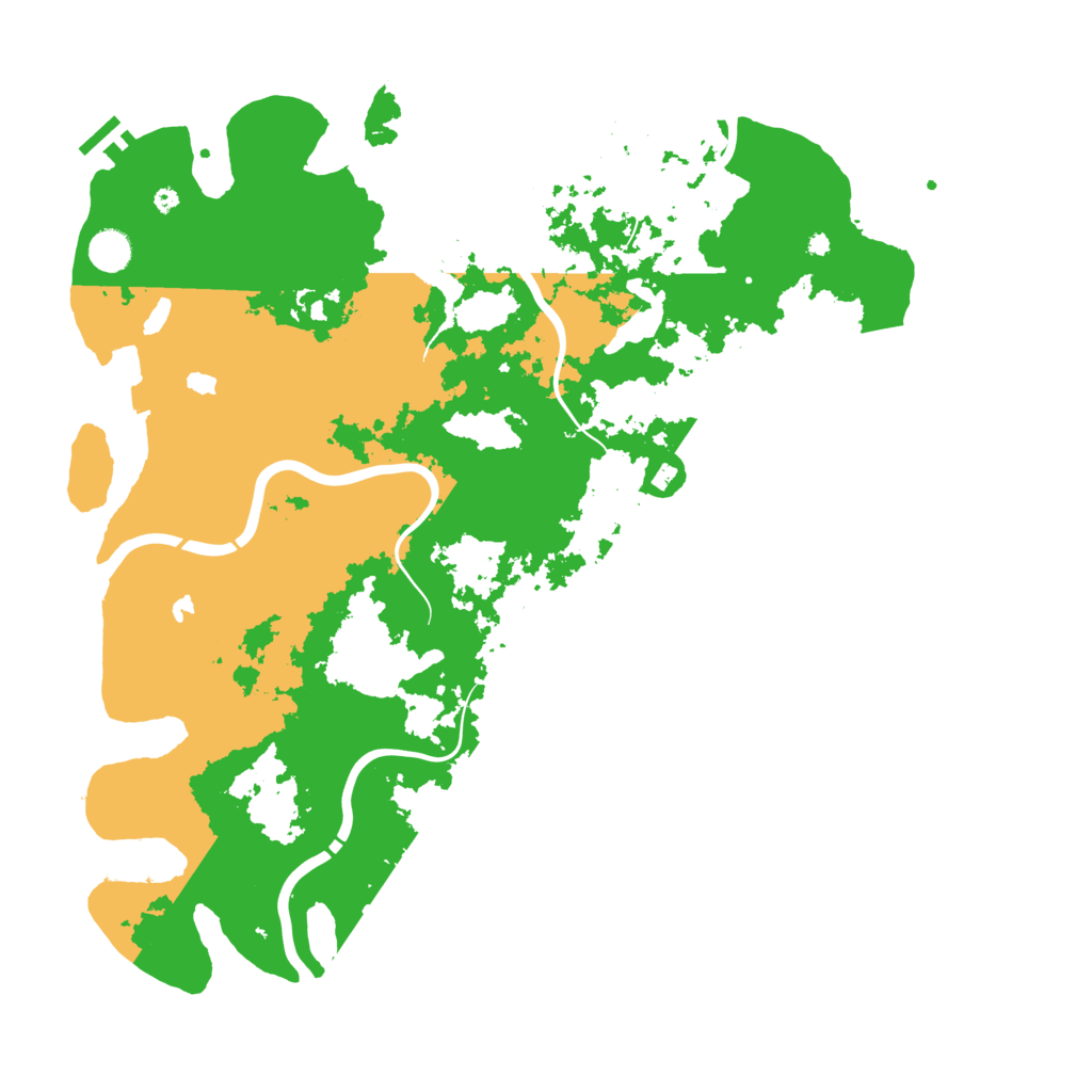 Biome Rust Map: Procedural Map, Size: 4500, Seed: 1588968964