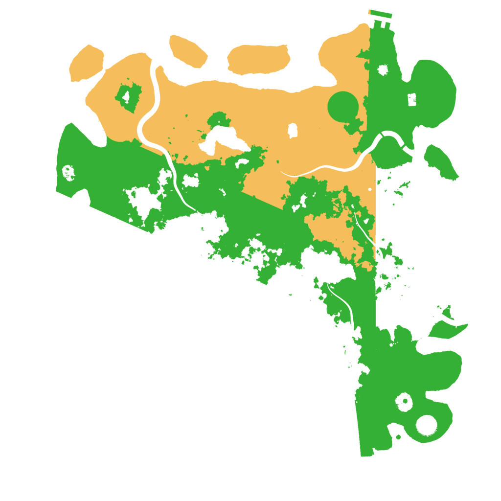 Biome Rust Map: Procedural Map, Size: 4250, Seed: 1866335360