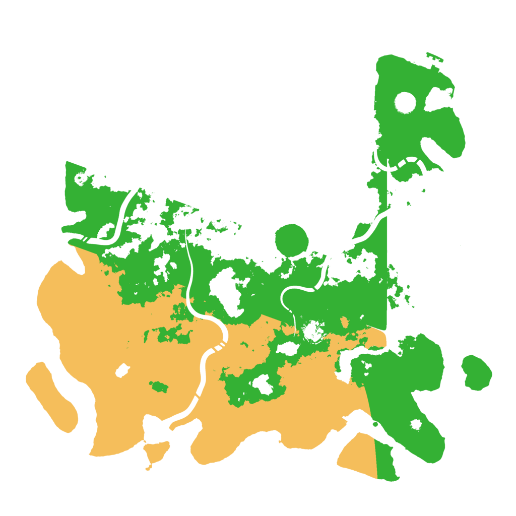 Biome Rust Map: Procedural Map, Size: 4250, Seed: 967907723
