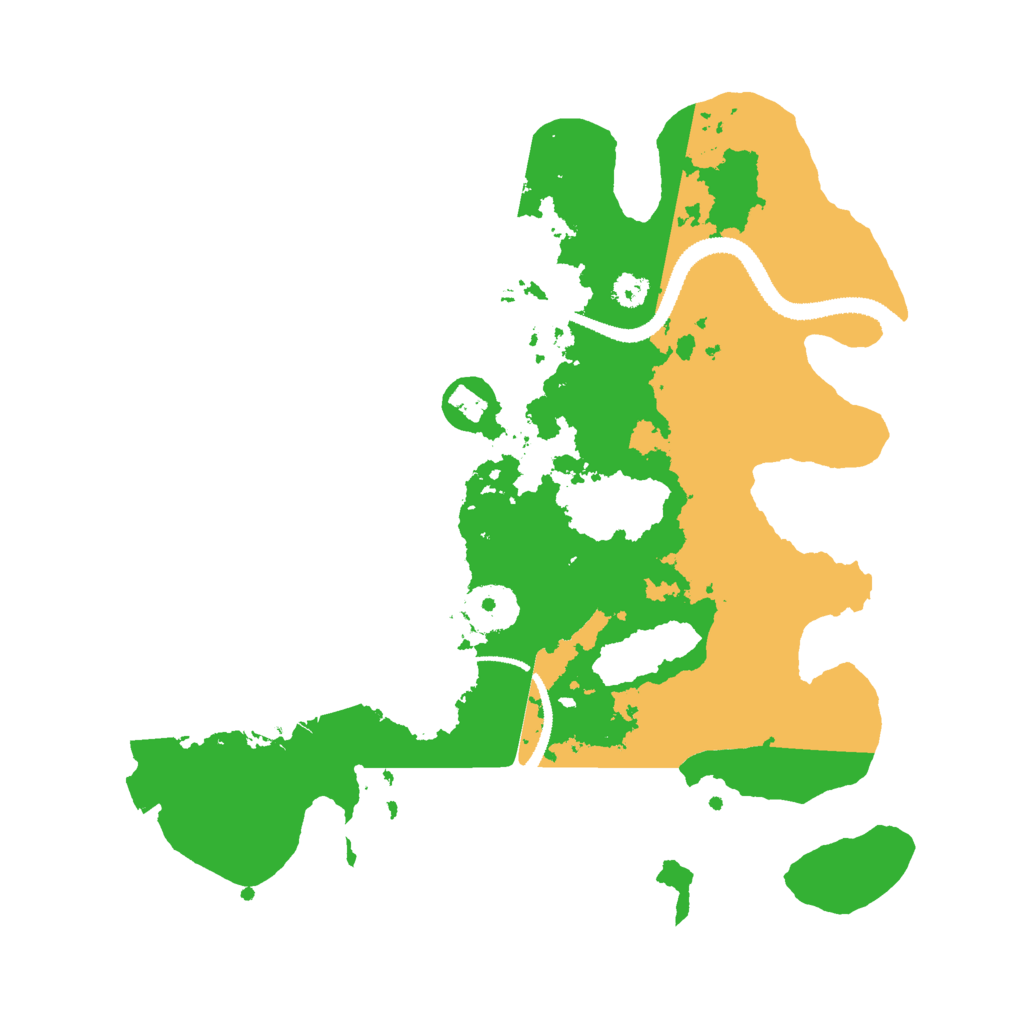 Biome Rust Map: Procedural Map, Size: 3000, Seed: 1218978146