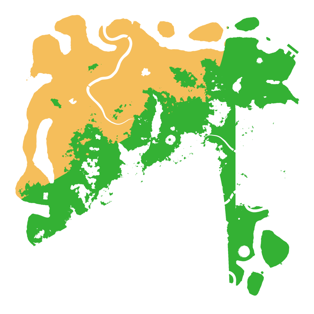 Biome Rust Map: Procedural Map, Size: 4800, Seed: 975220754