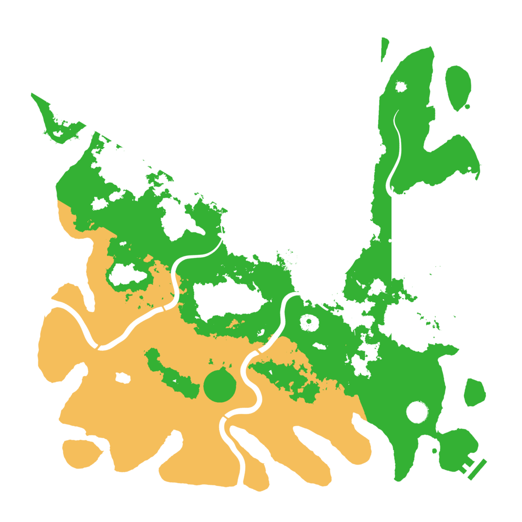 Biome Rust Map: Procedural Map, Size: 4250, Seed: 783354868