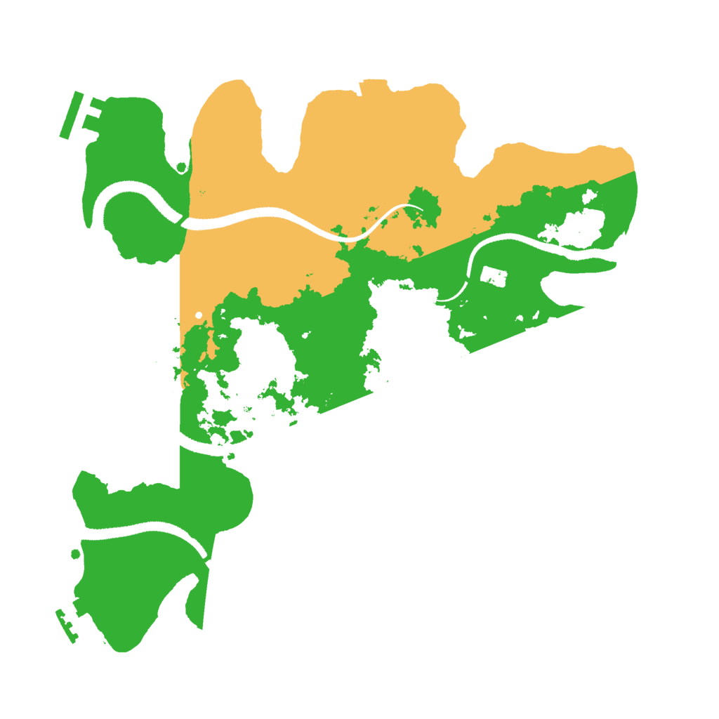 Biome Rust Map: Procedural Map, Size: 3000, Seed: 1428705