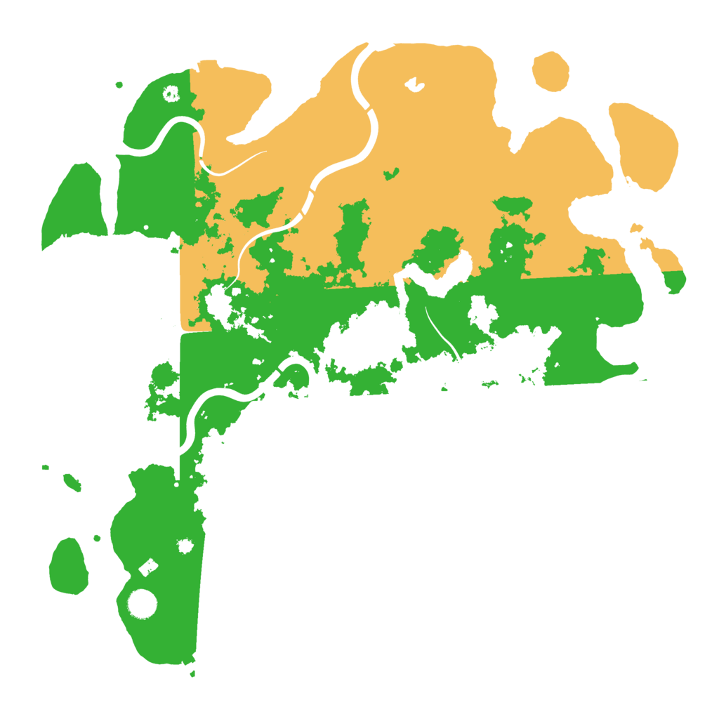 Biome Rust Map: Procedural Map, Size: 4300, Seed: 2065388283