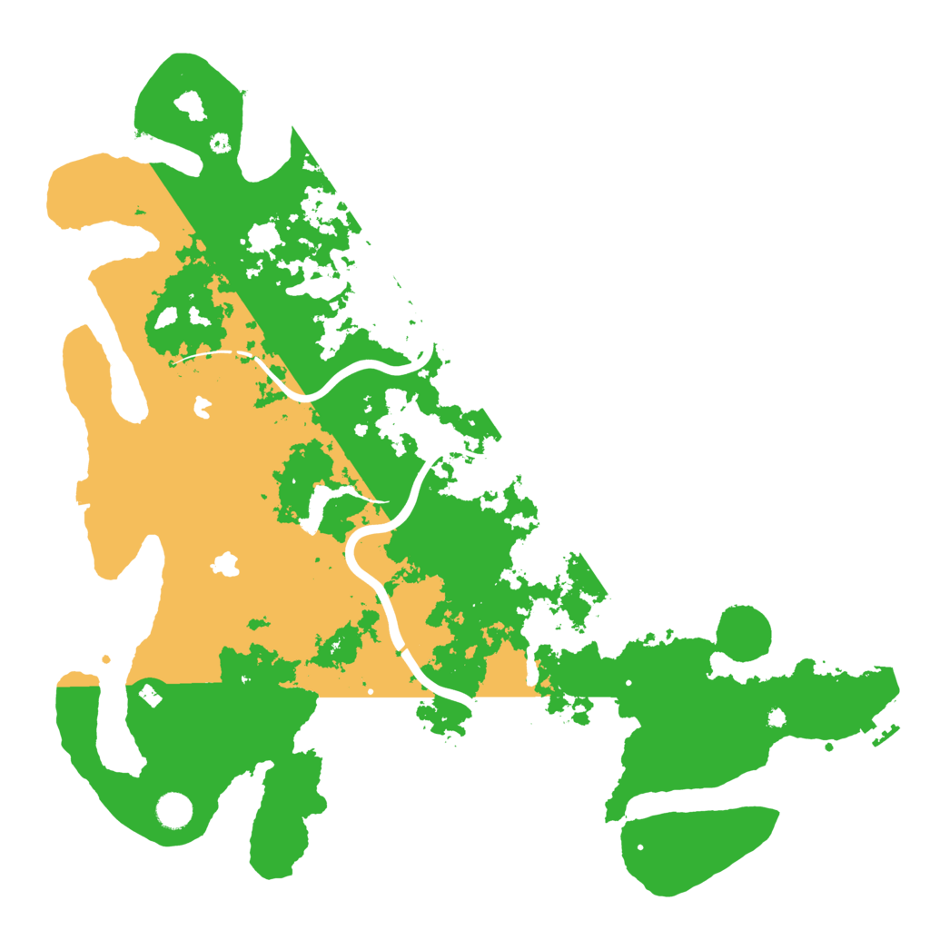 Biome Rust Map: Procedural Map, Size: 4500, Seed: 1654197094