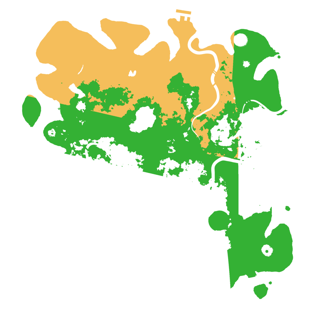 Biome Rust Map: Procedural Map, Size: 4250, Seed: 330635627