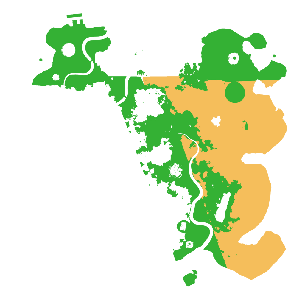 Biome Rust Map: Procedural Map, Size: 4000, Seed: 20091998