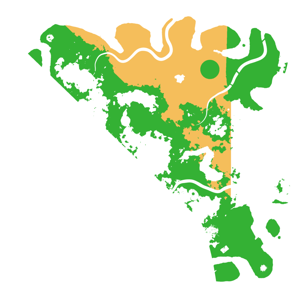 Biome Rust Map: Procedural Map, Size: 4250, Seed: 699548721