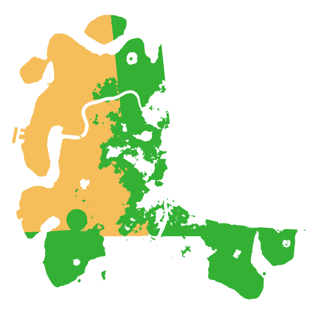 Biome Rust Map: Procedural Map, Size: 4000, Seed: 699548722