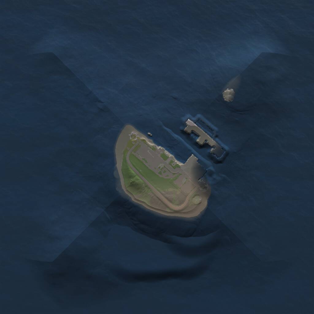 Rust Map: Procedural Map, Size: 1000, Seed: 927401553, 2 Monuments