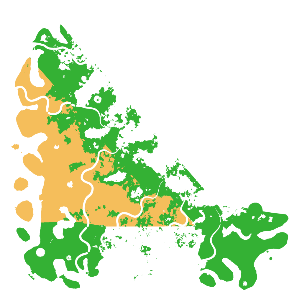 Biome Rust Map: Procedural Map, Size: 6000, Seed: 558175967
