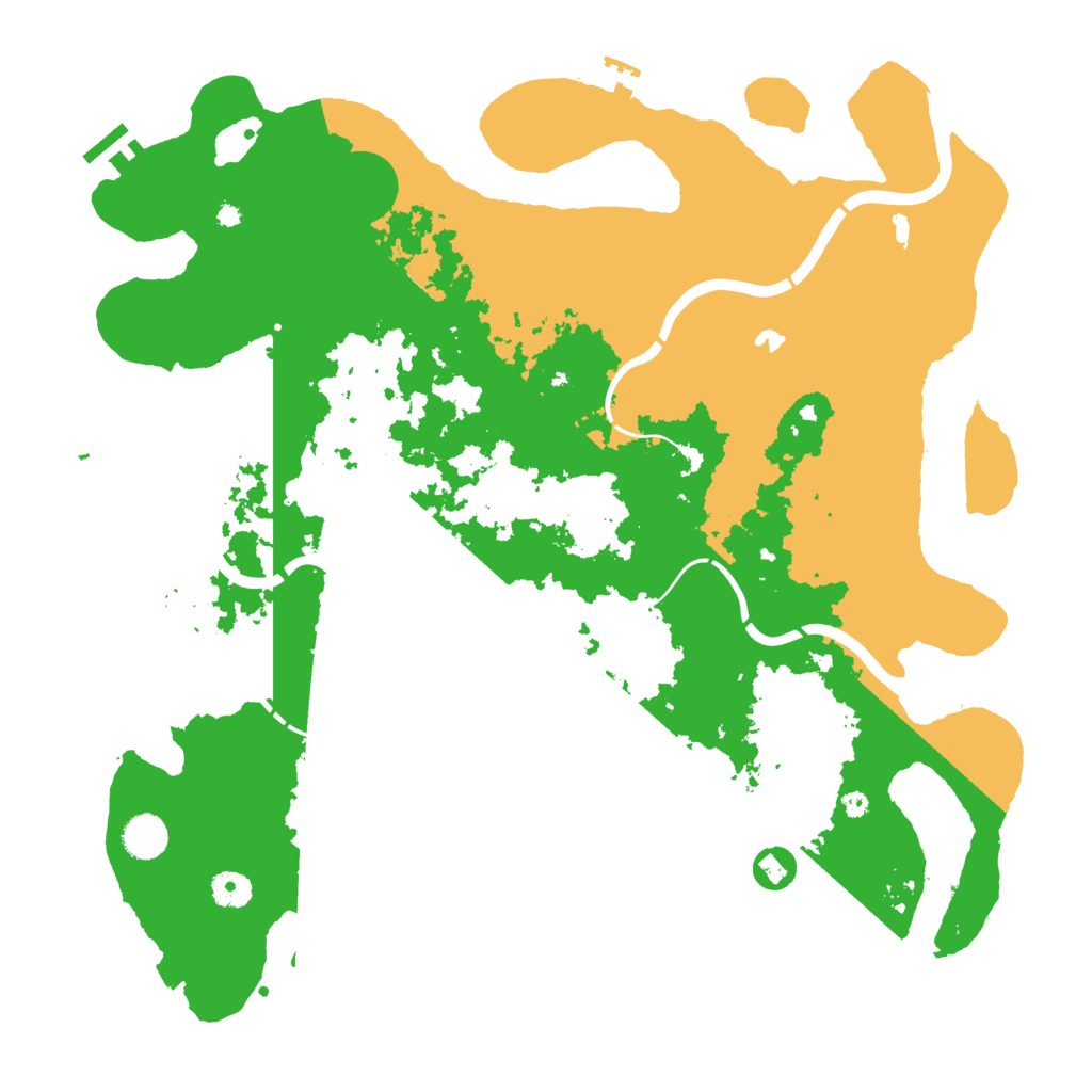 Biome Rust Map: Procedural Map, Size: 4250, Seed: 980560354