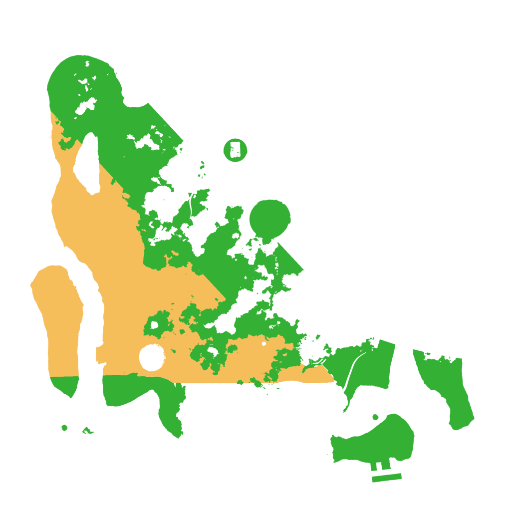 Biome Rust Map: Procedural Map, Size: 3500, Seed: 1797920807