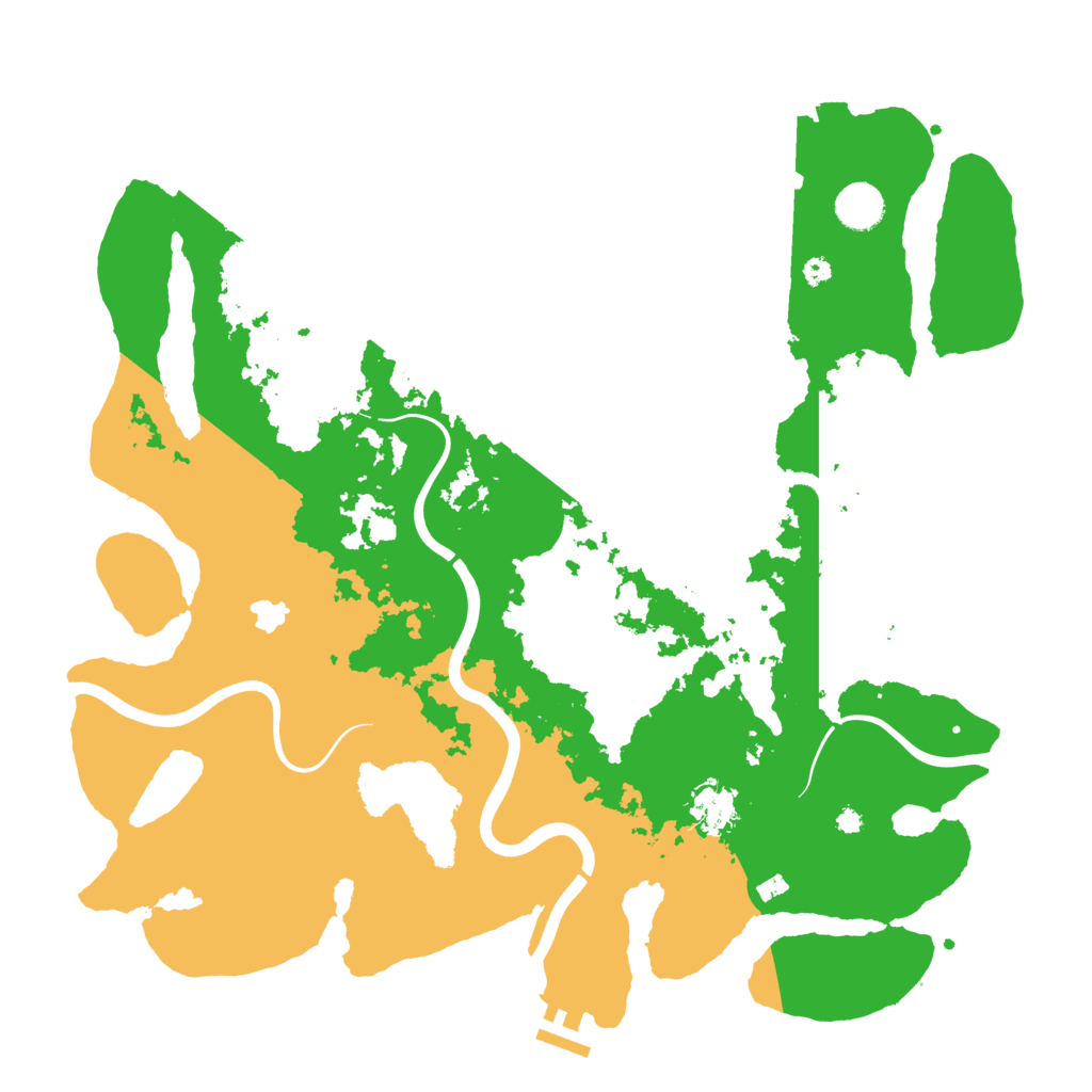 Biome Rust Map: Procedural Map, Size: 4000, Seed: 1642066820