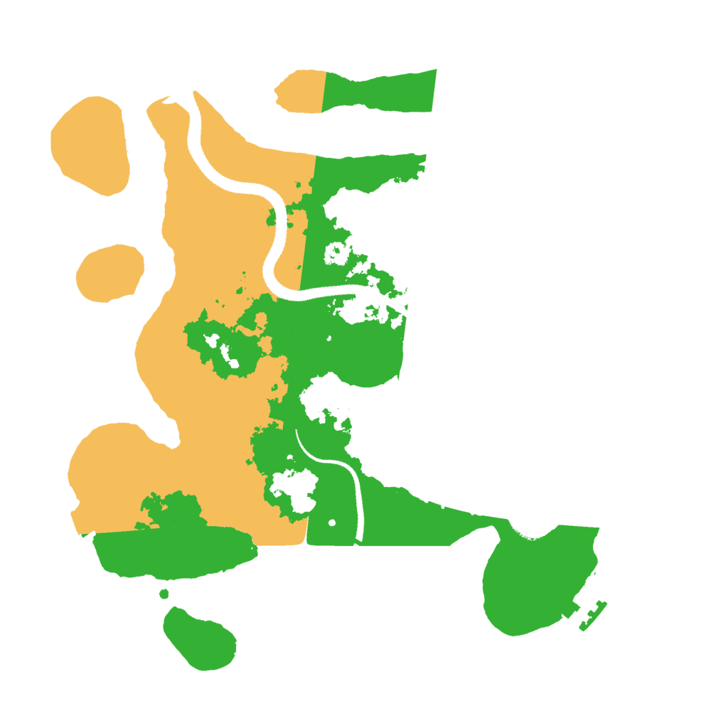 Biome Rust Map: Procedural Map, Size: 3000, Seed: 5149