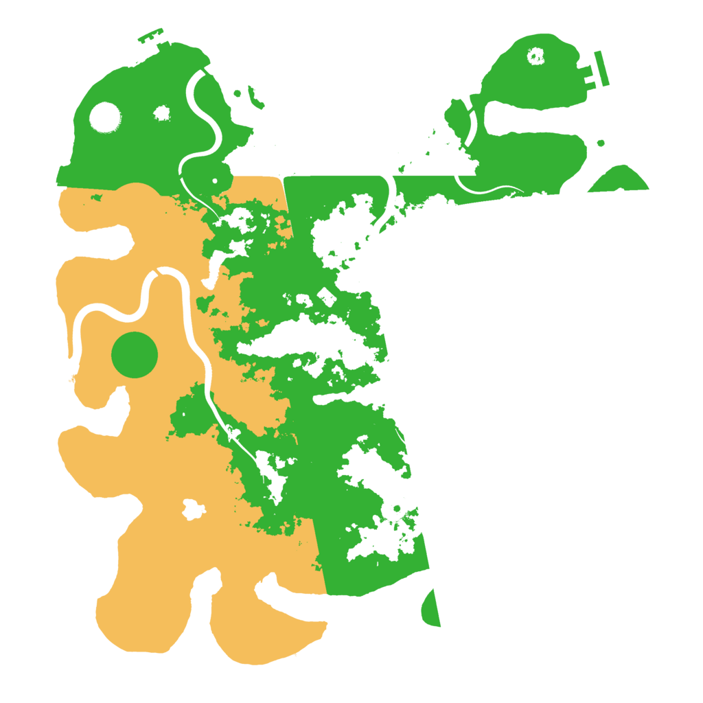 Biome Rust Map: Procedural Map, Size: 4000, Seed: 727925071