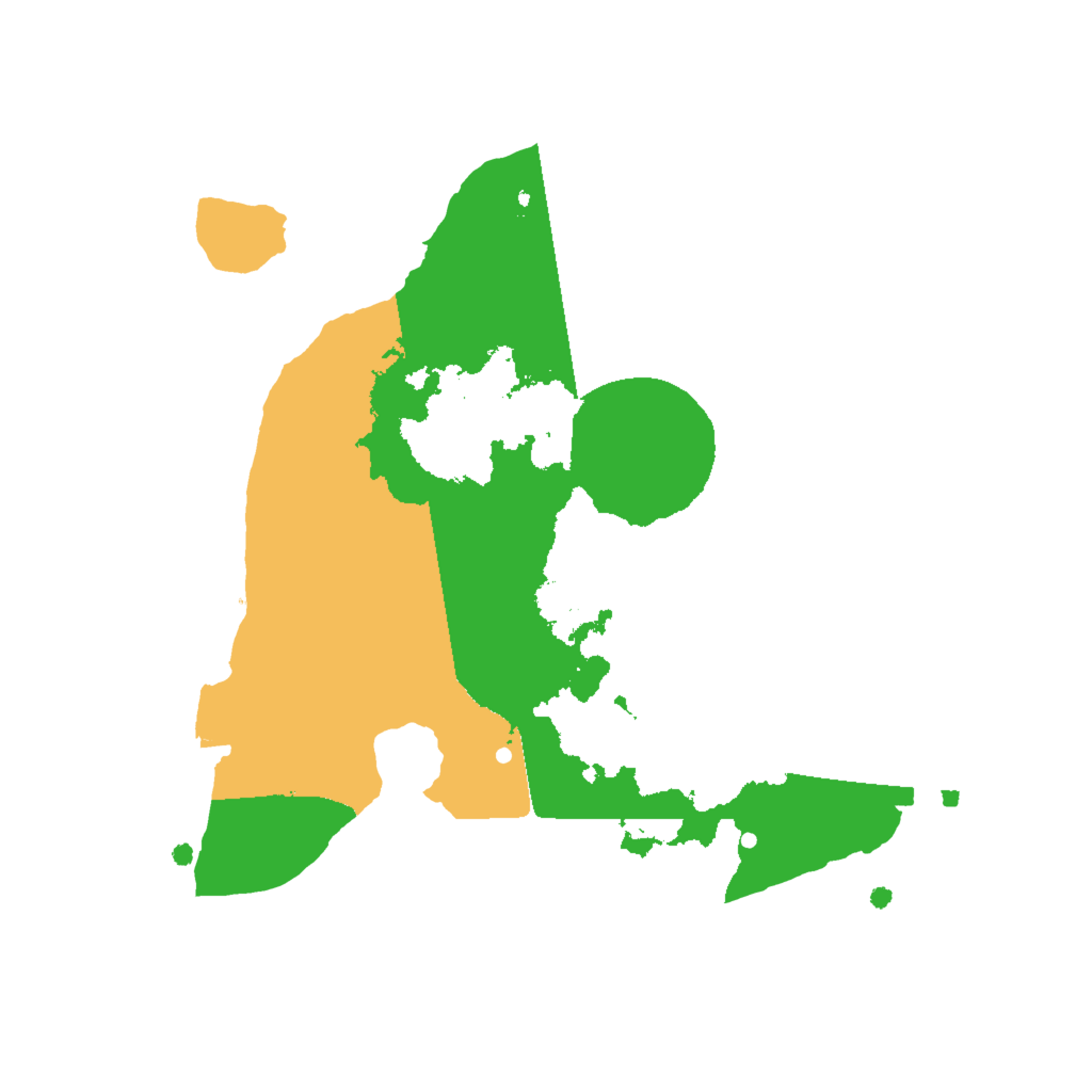 Biome Rust Map: Procedural Map, Size: 2034, Seed: 192703323
