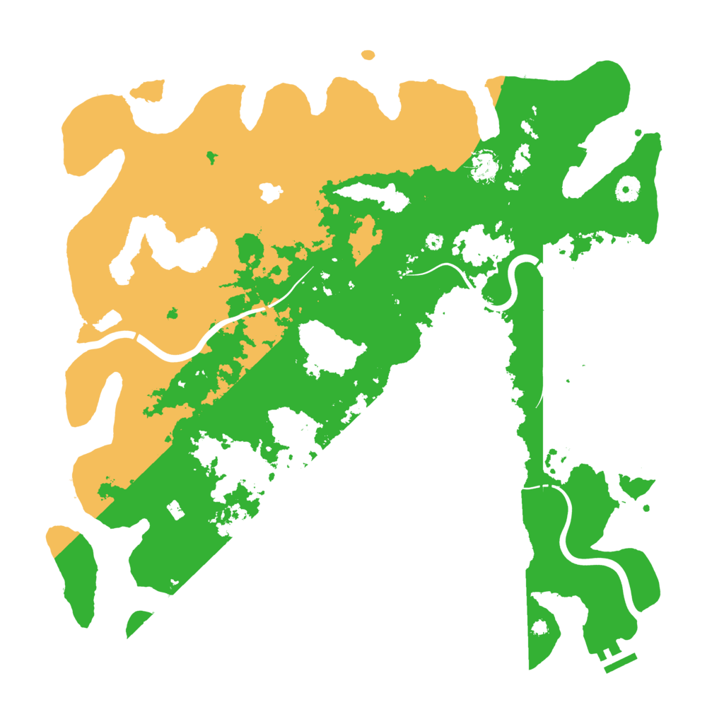 Biome Rust Map: Procedural Map, Size: 4250, Seed: 1704966728