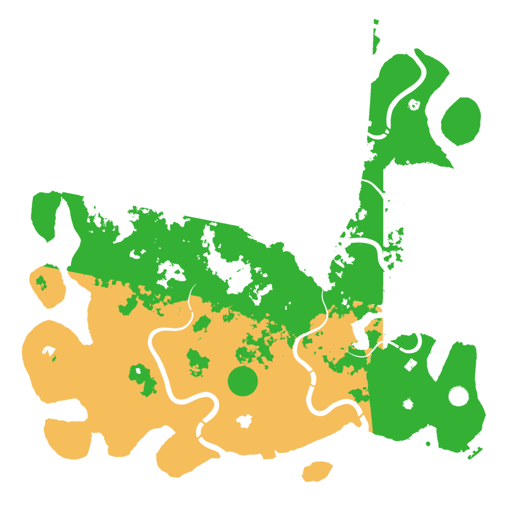 Biome Rust Map: Procedural Map, Size: 4500, Seed: 775883268