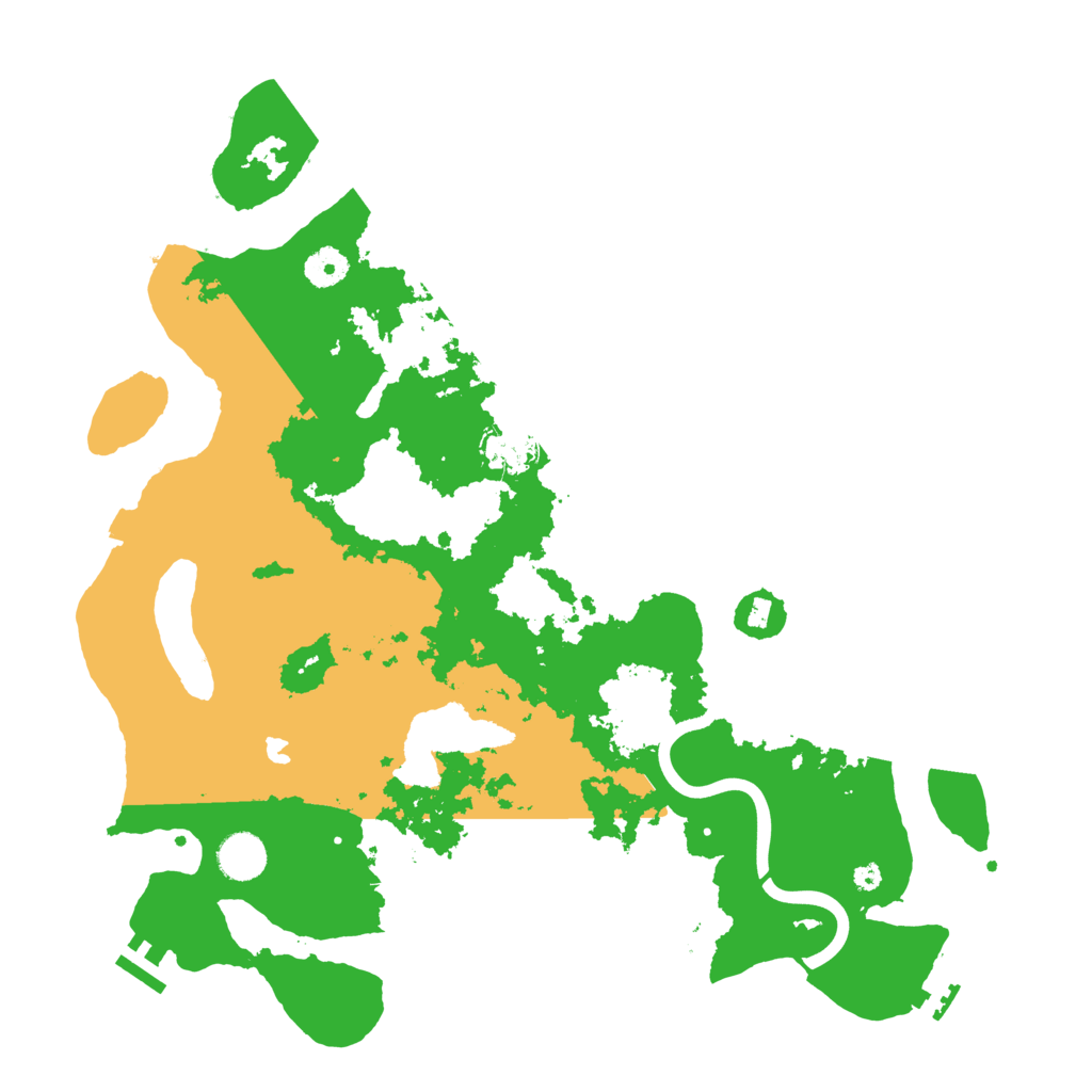 Biome Rust Map: Procedural Map, Size: 4000, Seed: 1394289850