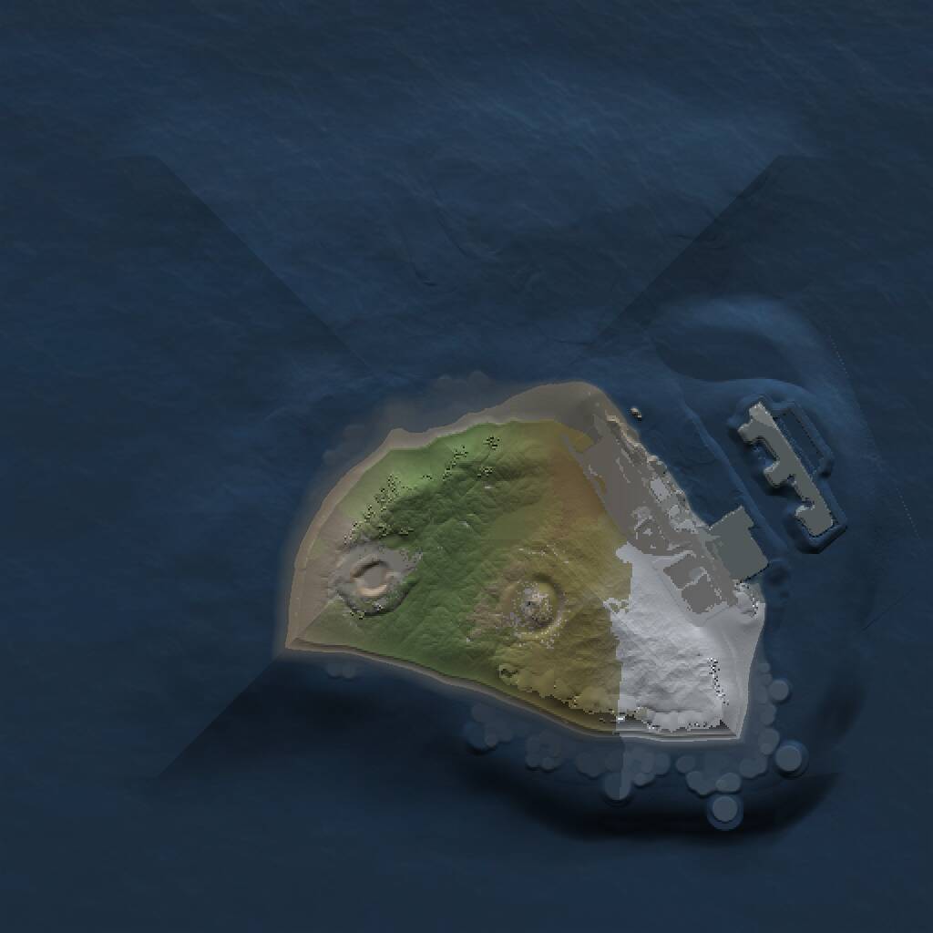 Rust Map: Procedural Map, Size: 1000, Seed: 539012849, 2 Monuments