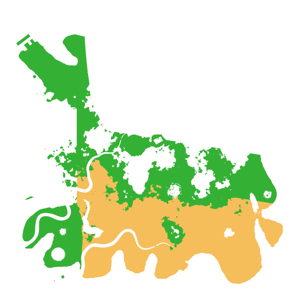 Biome Rust Map: Procedural Map, Size: 4000, Seed: 995160495