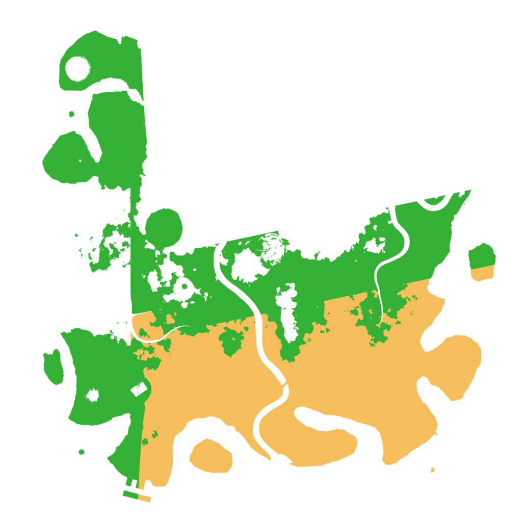 Biome Rust Map: Procedural Map, Size: 3750, Seed: 1226365622