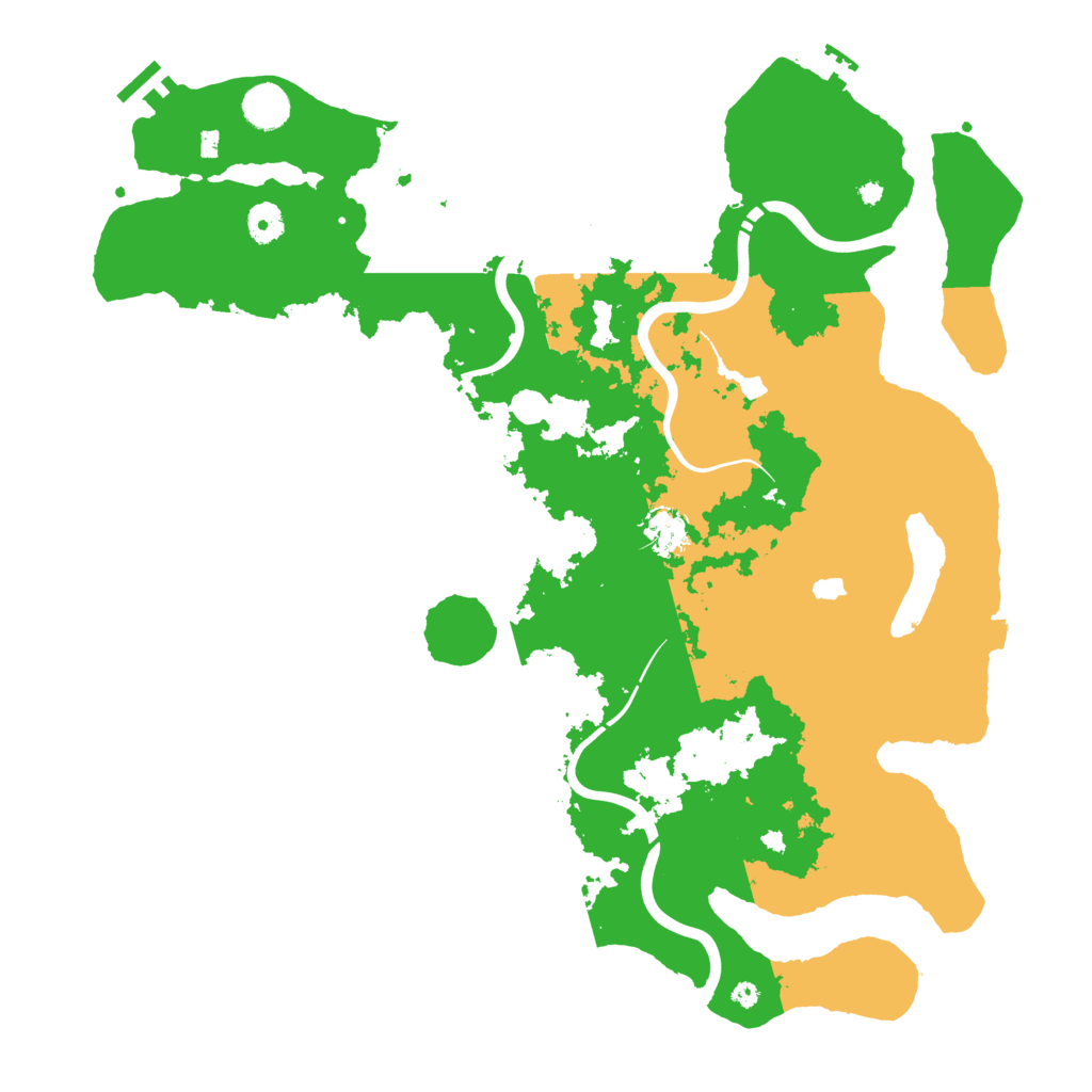 Biome Rust Map: Procedural Map, Size: 4252, Seed: 481786
