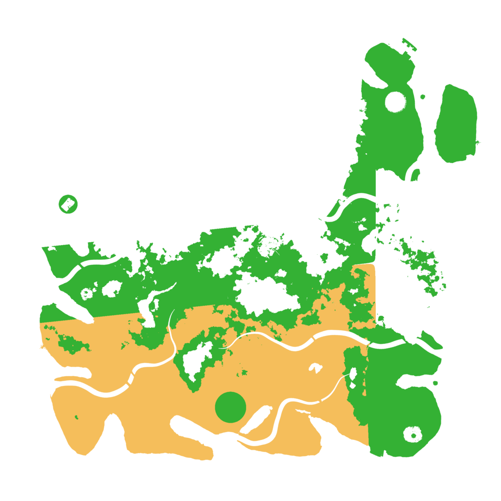 Biome Rust Map: Procedural Map, Size: 4250, Seed: 1796905521