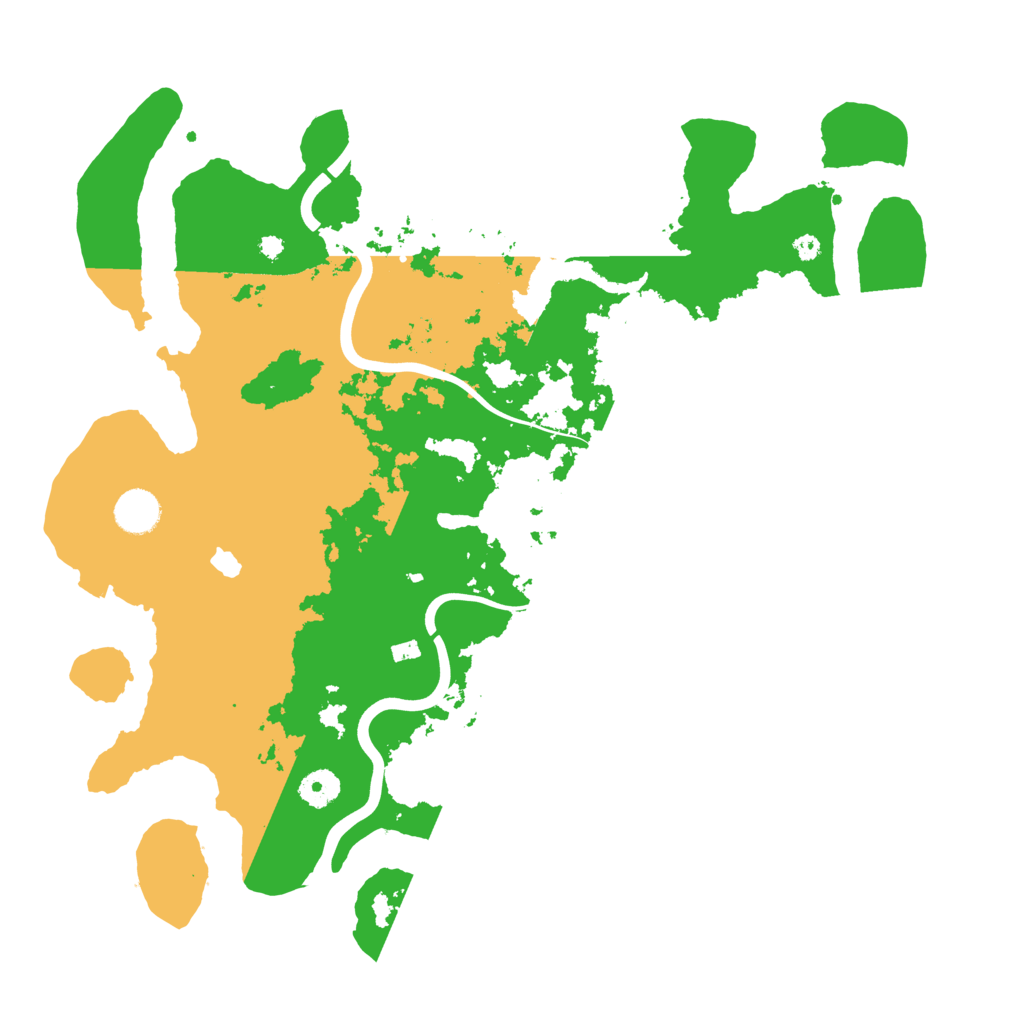 Biome Rust Map: Procedural Map, Size: 4000, Seed: 1168751558