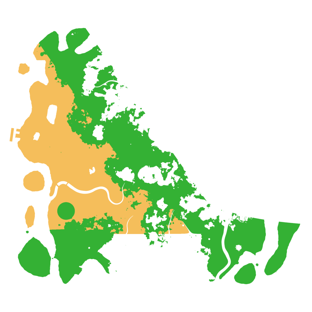 Biome Rust Map: Procedural Map, Size: 4700, Seed: 569420