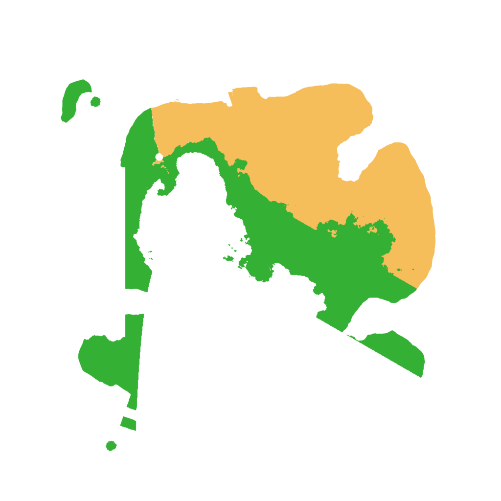 Biome Rust Map: Procedural Map, Size: 2000, Seed: 676742069