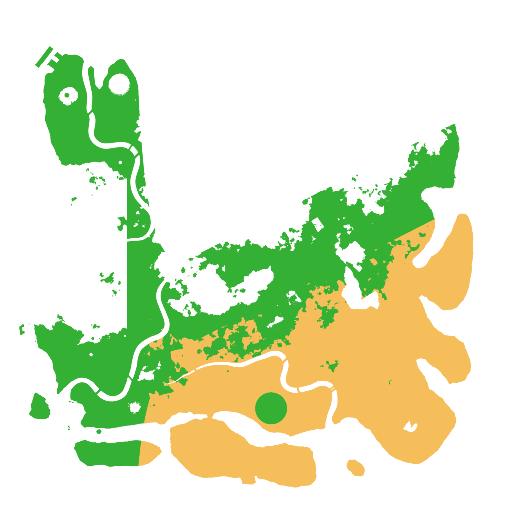 Biome Rust Map: Procedural Map, Size: 4250, Seed: 876016411