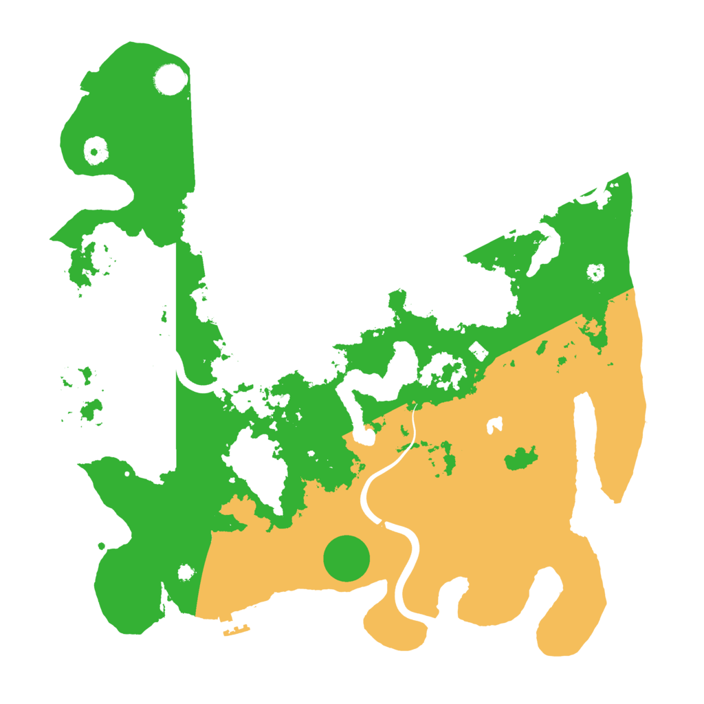 Biome Rust Map: Procedural Map, Size: 4000, Seed: 5904