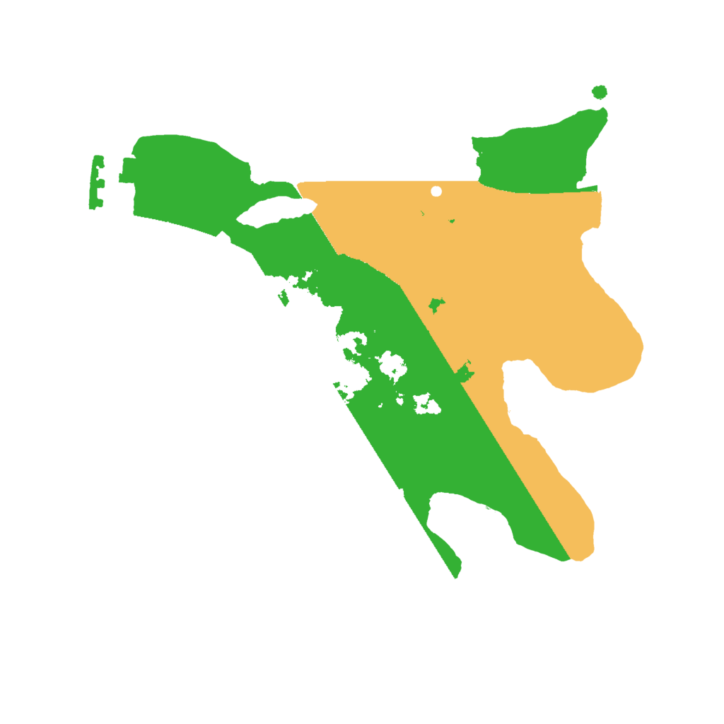 Biome Rust Map: Procedural Map, Size: 2000, Seed: 78124699